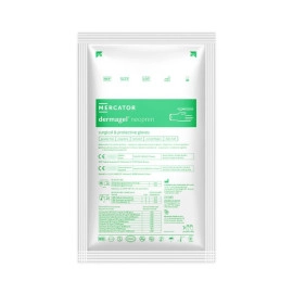 Рукавички хірургічні неопренові Mercator Dermagel Neopren М'ятні 1 пара