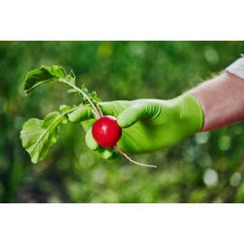 Рукавички нітрилові Mercator GoGrip Green Зелені 50 шт